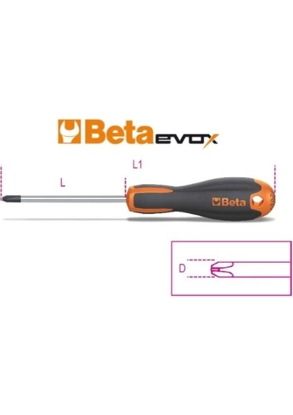 Yıldız Tornavida 1202E 4,5 x 80