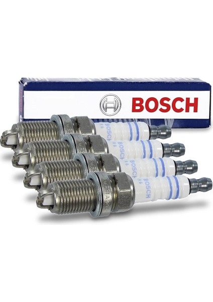 Ateşleme Bujisi Çift Tırnak F7LDCR Bmw E30 E34 E36 E39 E46 (4 Adet) Çift Tırnak