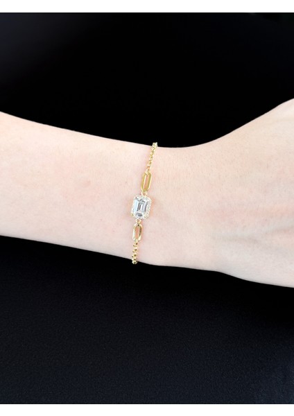 Altın Baget Bileklik Künye