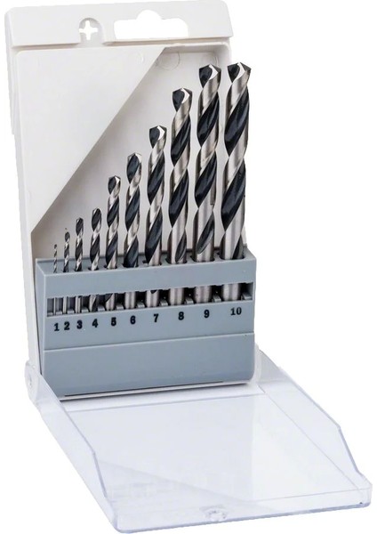 Metal Matkap Ucu Hss Pointteq Set (10 Parça) - 2608577348