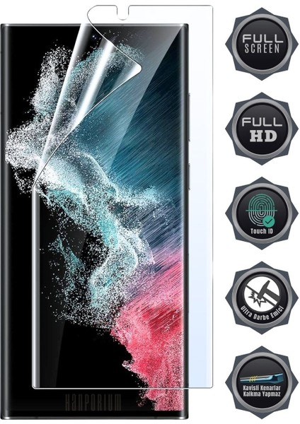 Mipo M46 Plus Ekran Koruyucu Esnek Nano Hydrogel Film - Ultra Darbe Emici Etkin Koruma - Ekranı Tam Kaplar