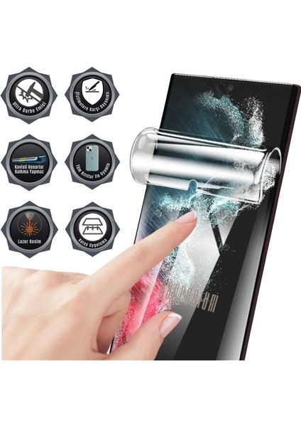 Mipo M46 Plus Ekran Koruyucu Esnek Nano Hydrogel Film - Ultra Darbe Emici Etkin Koruma - Ekranı Tam Kaplar indirimleri