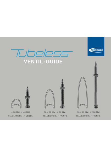 Tubeless Sibop Seti 60MM Uzunluk