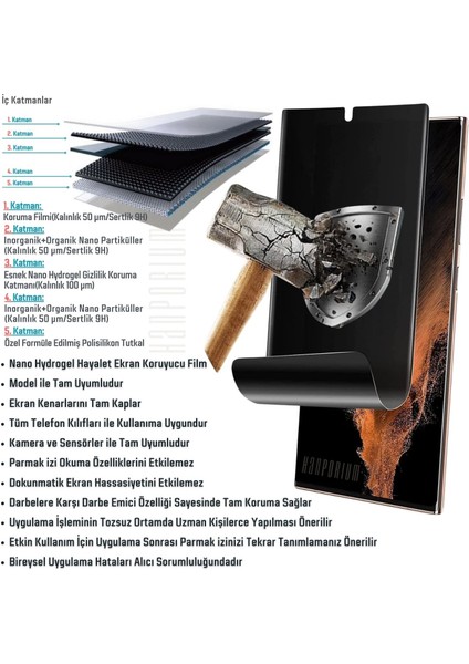 Honor Magic V Flip Hayalet Ekran Koruyucu Esnek Nano Hydrogel Film - Ultra Darbe Emici Etkin Koruma - Ekranı Tam Kaplar fiyatları