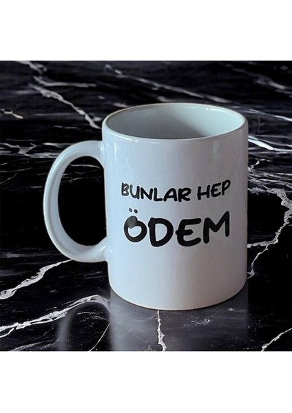 Yazılı Baskılı Premium Kupa