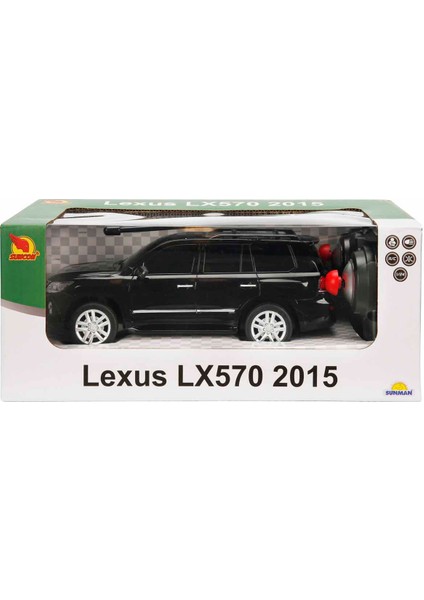 Suncon 1:24 Lexus LX570 2015 Işıklı Uzaktan Kumandalı Araba 39489 Siyah fiyatları