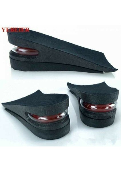 Main Shop Ünisex 5 cm Tam Boy Uzatıcı Tabanlık Hava Yastıklı Uzatan Ayakkabı Tabanlığı Gizli Topuk Yükselten modelleri