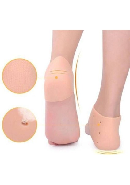 Main Shop Topuk Gömleği Diken Çorabı Koruyucu Gömlek Tabanlık Silikon Esnek Çorap Gömleği Koruyucu Bunyon fiyatları