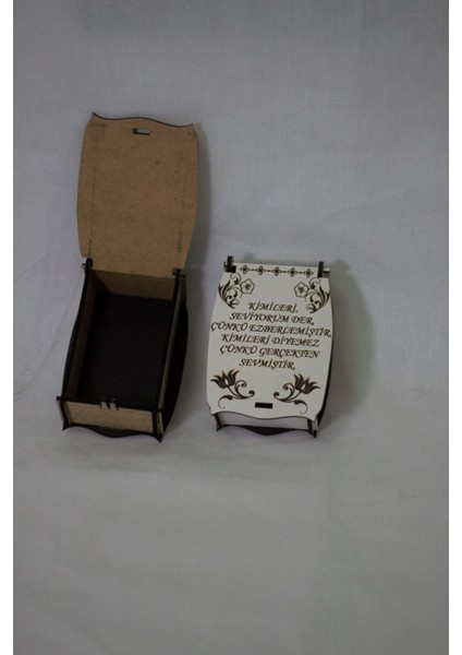 Kutu Çakmak Mdf 3 mm Kişiye Özel Yazı ile Gönderilecektir. modelleri
