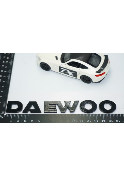 Daewoo Bagaj Siyah Abs 3m 3D Yazı Logo modelleri