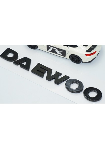 Daewoo Bagaj Siyah Abs 3m 3D Yazı Logo fırsatları