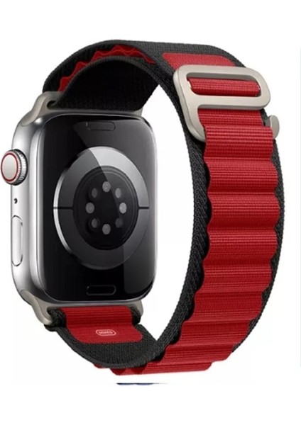 Apple Watch Uyumlu 42MM 44MM 45MM 49MM Kordon Alpine Loop Kordon