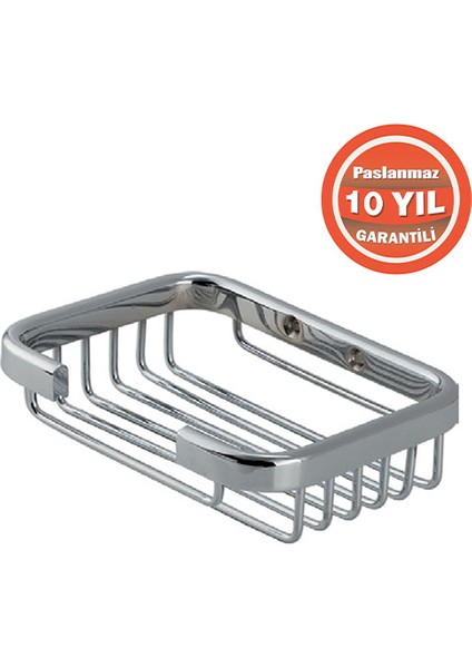 Paslanmaz Pirinç Kutup 8X12CM Sabunluk