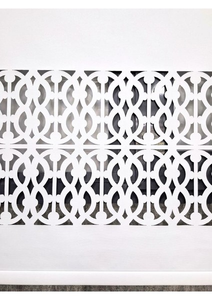 Lazer Kesim Stor Perde Kalın Kumaşlı Beyaz Renk LZR314 fırsatları