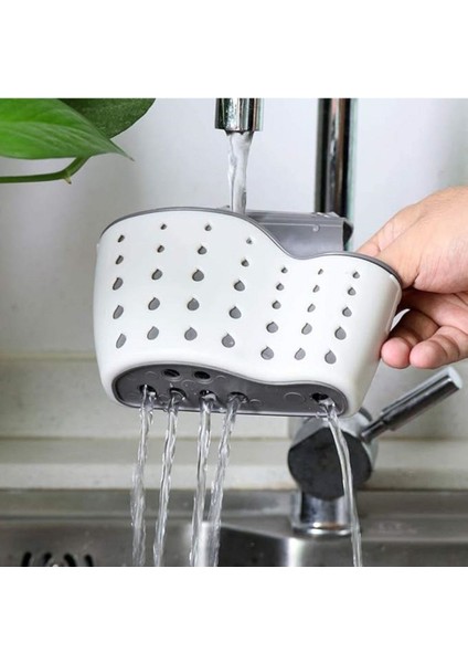 Main Shop Süzgeçli Mutfak Sepeti Asılı Lavabo Mutfak Banyo Düzenleyici Depolama Rafı Sepet Organizatörü Süzgeç modelleri