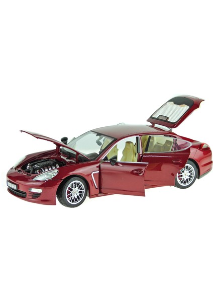1:18 Ölçek Die-Cast Model Süper Spor Araba Metal Kırmızı 4s 26 cm