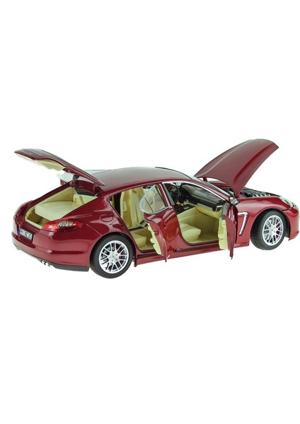 1:18 Ölçek Die-Cast Model Süper Spor Araba Metal Kırmızı 4s 26 cm