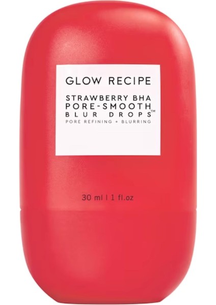 Glow Recıpe Strawberry Bha Pore-Smooth Blur Drops - Serum 30 ml