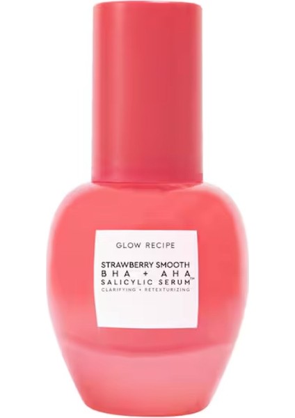 Glow Recıpe Strawberry Smooth - Salisilik Asit, Aha ve Bha Içeren Arındırıcı Serum 30 ml