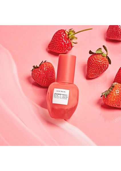 Glow Recıpe Strawberry Smooth - Salisilik Asit, Aha ve Bha Içeren Arındırıcı Serum 30 ml