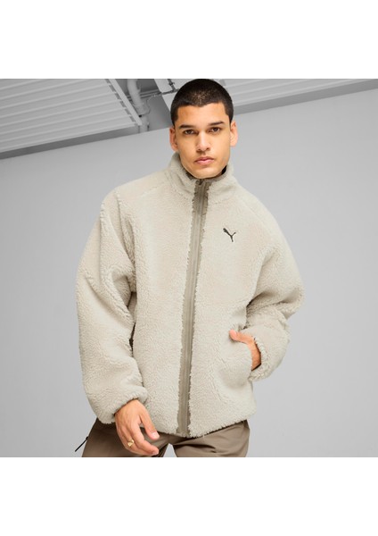 Reversible Sherpa Jacket Erkek Ceket