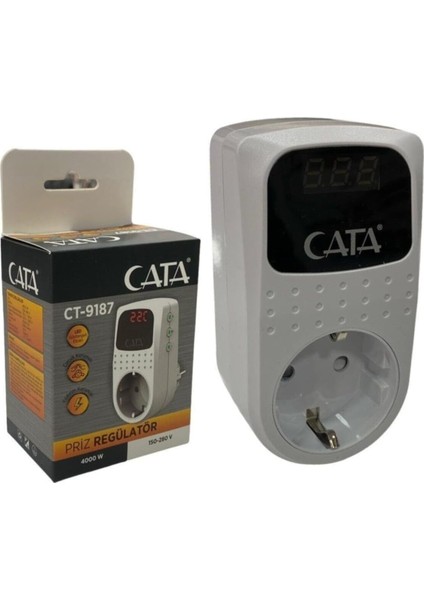 Priz REGÜLATÖR(150-280V-4000W) Cata