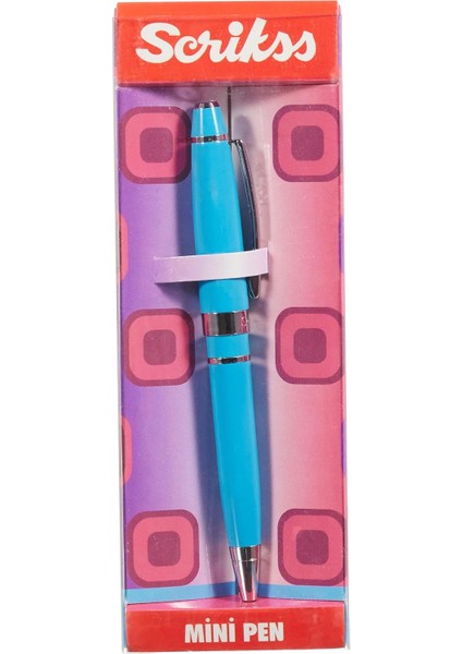 Mini Pen Mini Tükenmez Kalem Mavi