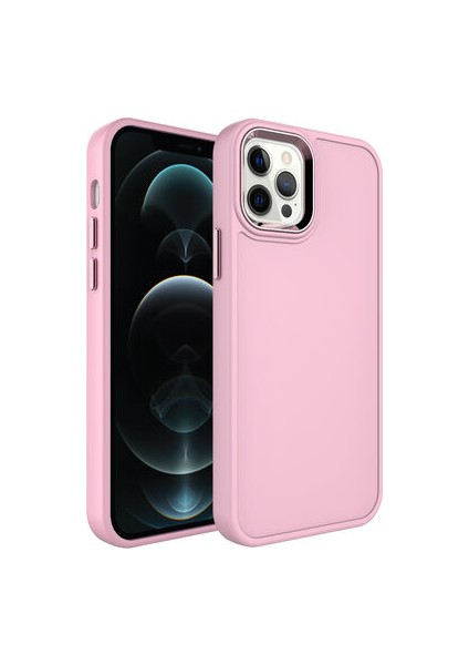 iPhone 13 Pro Max Iz Yapmayan Pastel Görünümlü Şık Botox Premium Silikon Kılıf