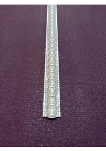 Poliüretan Dekoratif Duvar&tavan Çıta Bordürü -Gümüş Renk (En:4 CM-BOY:100 Cm)-Duvar Süsü