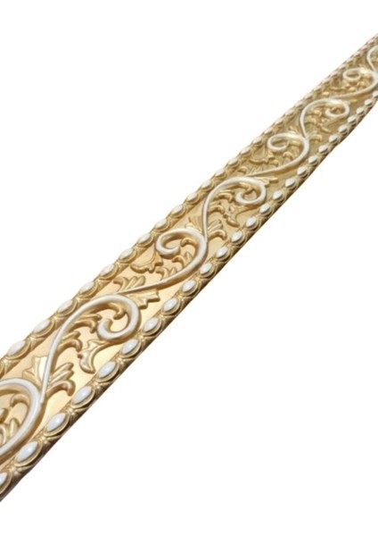 Dekoratif Poliüretan Saray Duvar&tavan Çıta Bordürü -Renk : Bronz (En:10 CM-BOY:100 Cm)-Duvar Süsü