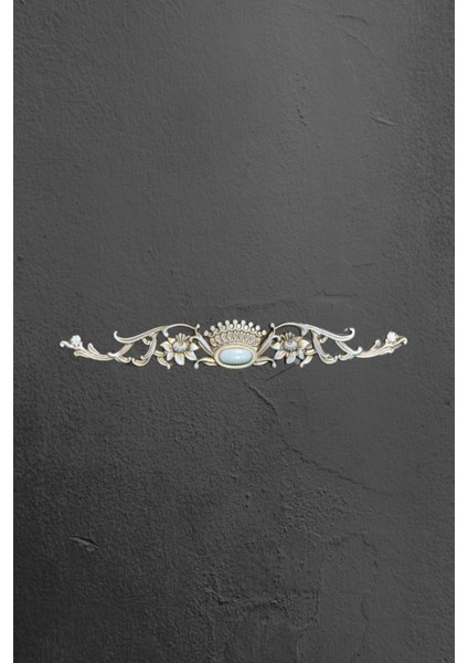 Dekoratif Poliüretan Tavan-Duvar-Mobilya -Dekor-Kapı Tacı (34,5 cm x 5 Cm)
