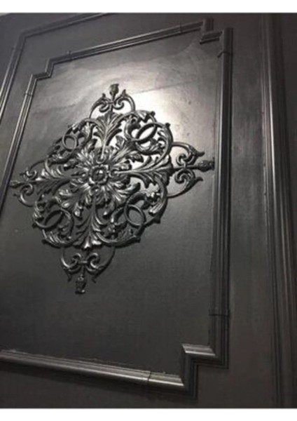 40X40 cm Poliüretan Işlemeli Duvar-Mobilya -Dekor Motifi