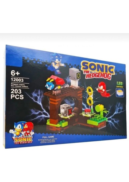 L.e.g.o. Sonic The Hed Gehog Pilli Işıklı 203  Pcs