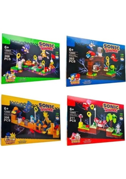 L.e.g.o. Sonic The Hed Gehog Pilli Işıklı 203  Pcs