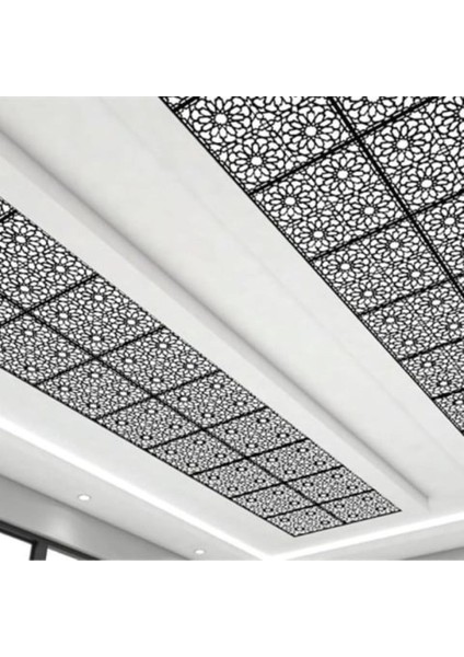 60X60 cm Asma Tavan Uyumlu LED Döşenebilir Tavan Paneli-Altın (Gold) Renk