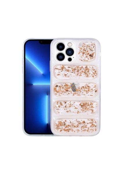 iPhone 13 Pro Max Simli Dalga Premium Silikon Kılıf