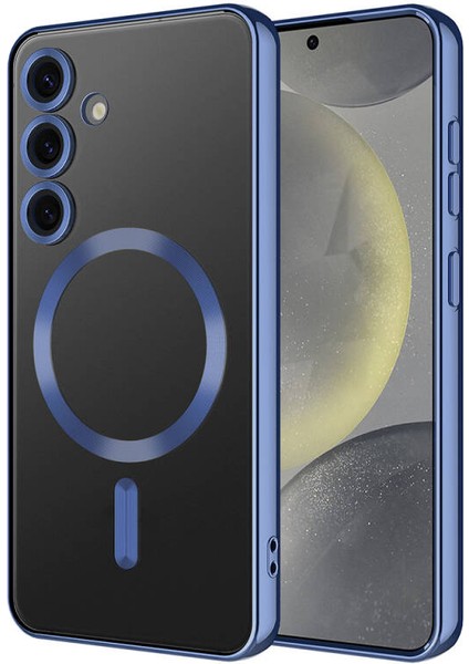 Samsung Galaxy S24 Plus Kılıf Kamera Korumalı ve Logo Detaylı Luminara Silikon Case