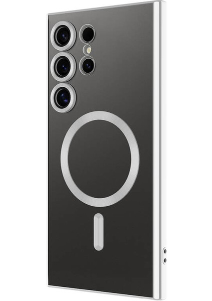 Samsung Galaxy S24 Ultra Kamera Korumalı ve Magsafe Destekli Şık Demre Premium Kılıf