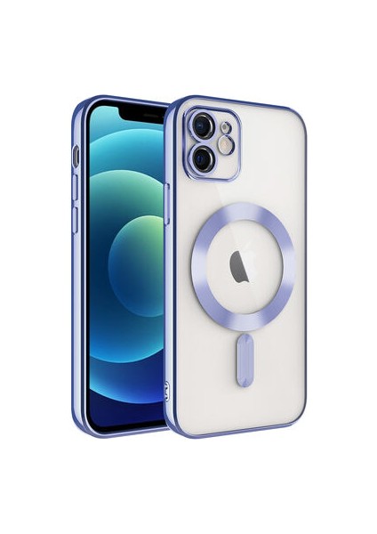 iPhone 11 Kamera Korumalı ve Magsafe Destekli Şık Demre Premium Kılıf
