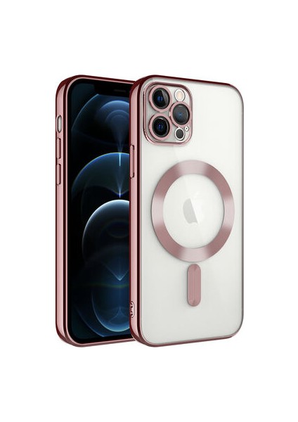 iPhone 11 Pro Kamera Korumalı ve Magsafe Destekli Şık Demre Premium Kılıf