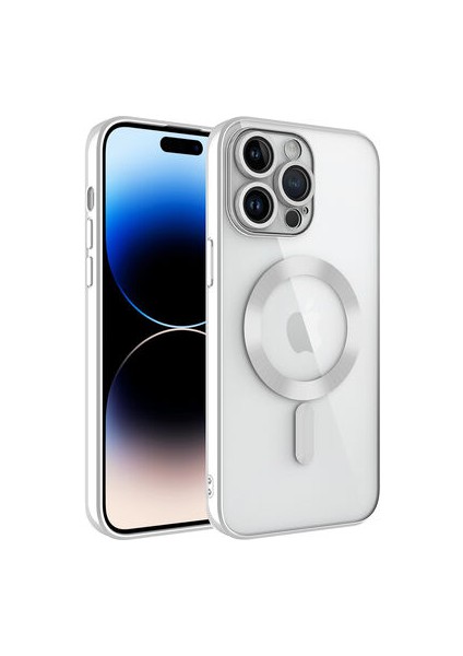 iPhone 14 Pro Max Kamera Korumalı ve Magsafe Destekli Şık Demre Premium Kılıf