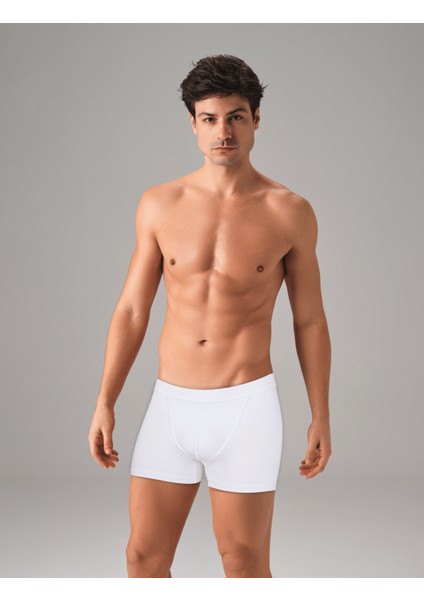 Erkek Büyük Beden Battal Boy Basic Pamuklu Boxer