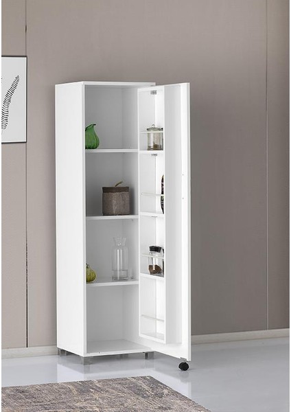 Buket Çok Amaçlı Kiler Erzak Dolabı 45X42X160CM Kurulu fiyatları