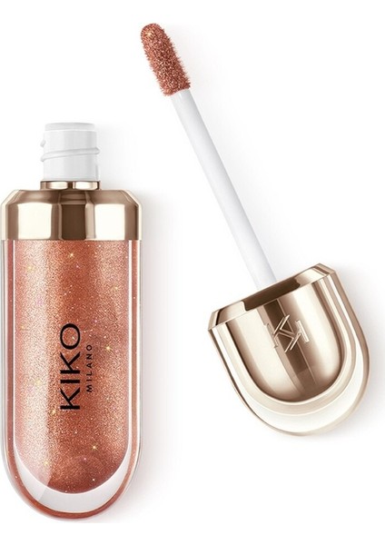 Kiko Dudak Parlatıcısı 3D Hydra Lipgloss Limited Edition 45 Charming Copper
