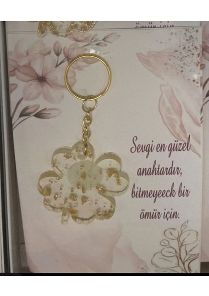 Yonca Epoksi Anahtarlık 20 Adet
