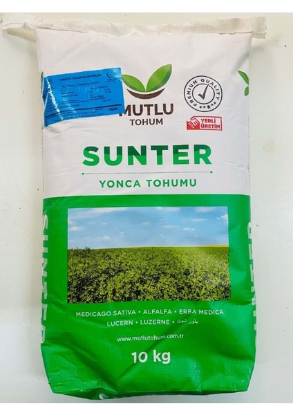 Sunter Sertifikalı Kaplamasız Yonca Tohumu 1 kg