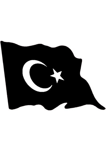 Türk Bayrağı 5 Oto Kaput Sticker 45 x 30 cm fiyatları