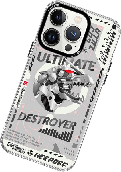 Iphone 15 Pro Dna Magsafe Kapak - Godzilla