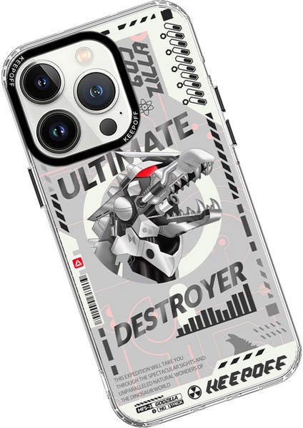 Iphone 15 Pro Dna Magsafe Kapak - Godzilla