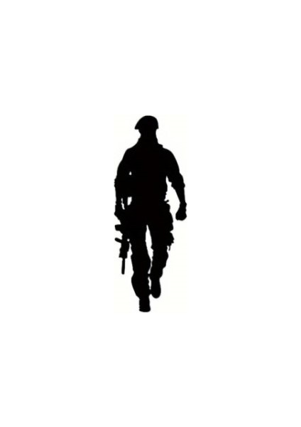 Komando Figür Oto Kaput Sticker 20 x 52 cm fiyatları